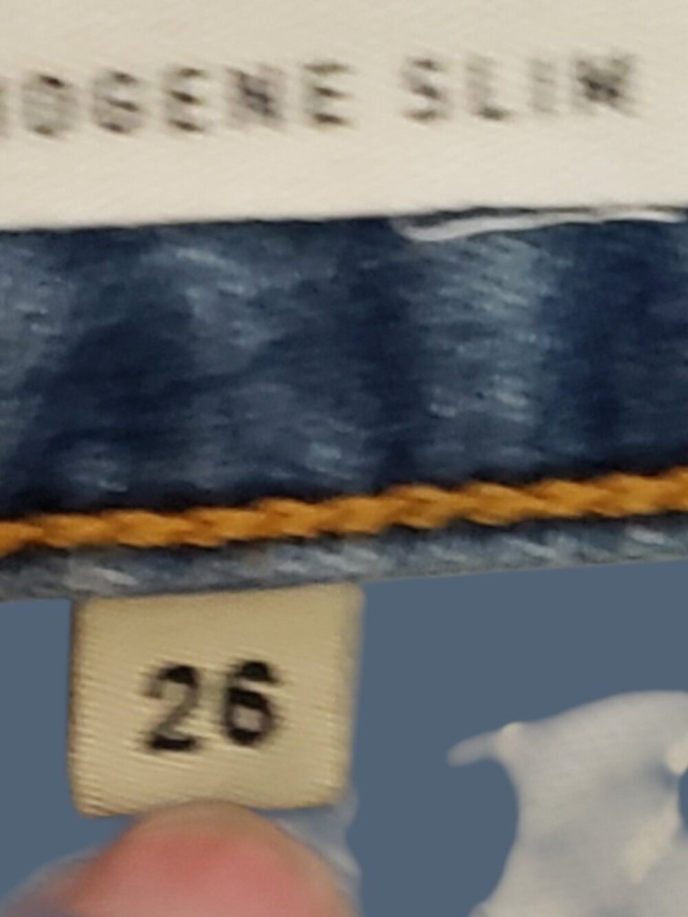 Imogene+Willie SlimJeans Womens Wash Denim Blue Size 26 - Picture 11 of 14